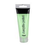 Pastel Green Acrylic Paint Tube 75ml 
